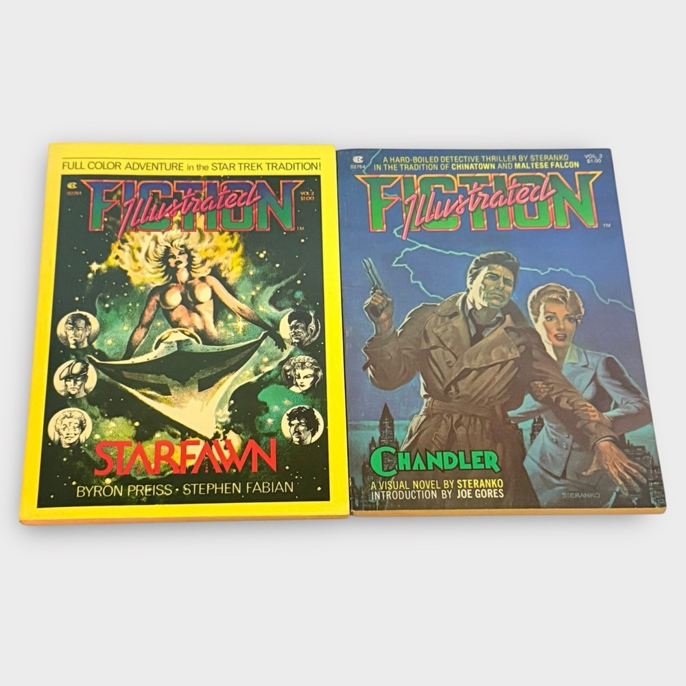 Fiction Illustrated Chandler and Starfawn Visual Novel 1976